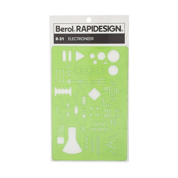 Rapidesign Electroneer Template, 1 Each