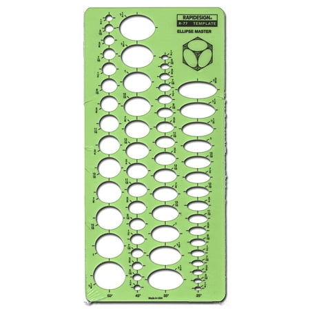 Rapidesign Ellipses Drafting Templates