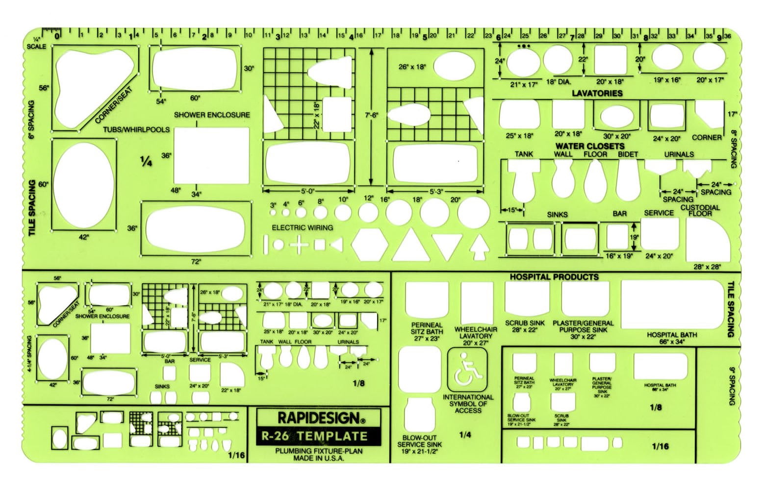 Rapidesign House Plan Fixtures Template (22r Download Rapidesign House ...