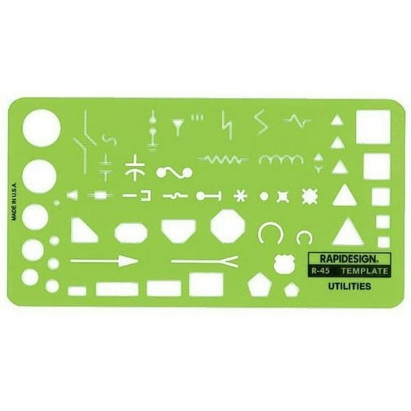 Rapidesign Public Utilities Template, 1 Each