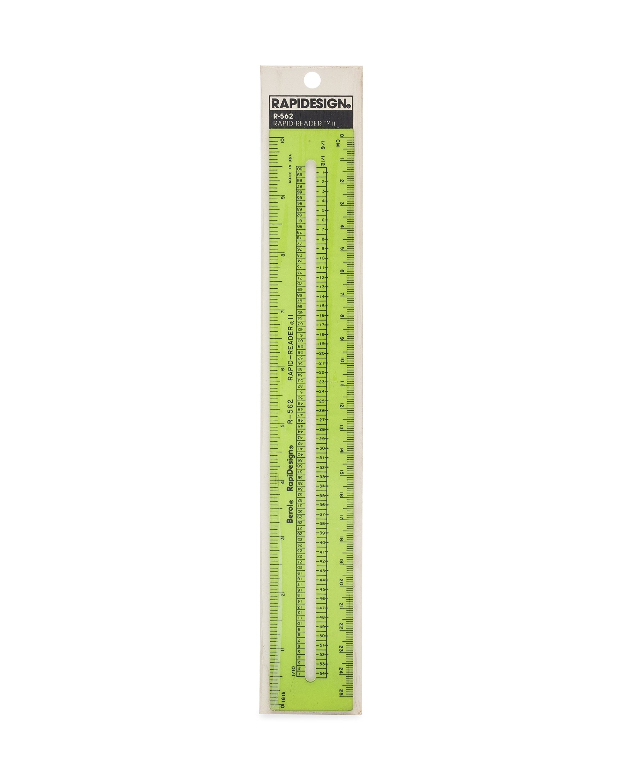 Rapidesign Rapid-Reader II Highlighting Ruler, 1 Count - Walmart.com
