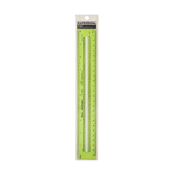 Rapidesign Rapid-Reader II Highlighting Ruler, 1 Count