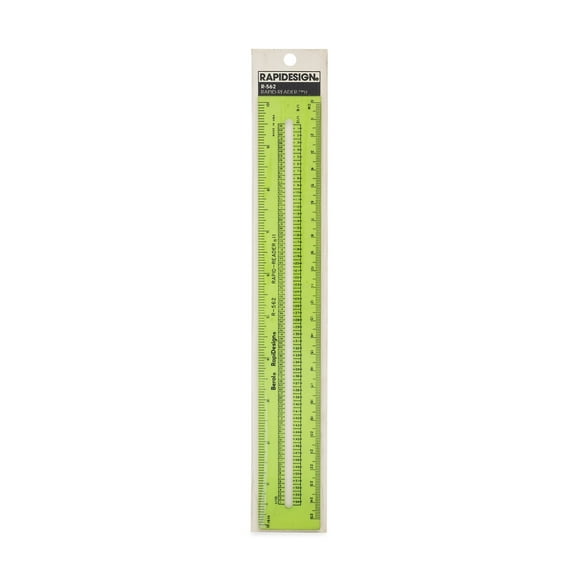 Rapidesign Rapid-Reader II Highlighting Ruler, 1 Count