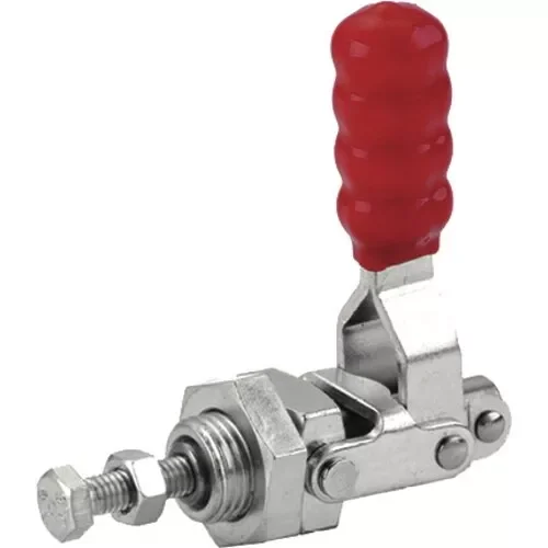 Rapidhold 200 Lbs 1/4-20 Thread Body Straight Line Push Pull Toggle Clamp