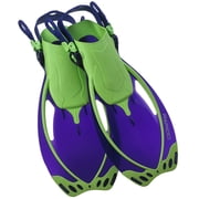 Rapido Boutique Collection Boys and Girls Kids Snorkel Swim Fin, Marine Junior Swimming Snorkeling Fins + Flipper Carry Bag - Children Ages 6+