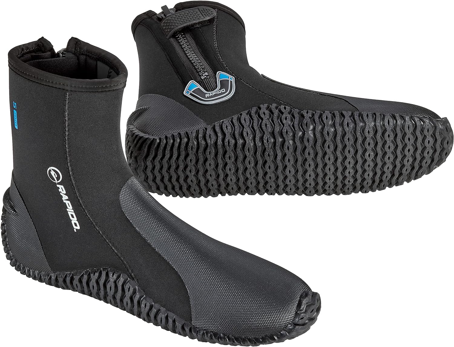 5MM Neoprene Scuba Diving Boots Water Shoes For Wa... - Grandado