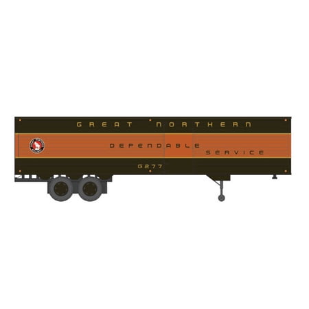 Rapido Trains Inc. HO 40' Fruehauf Fluted Side V-Van Trailer GN #1 RPI403040 HO Rolling Stock