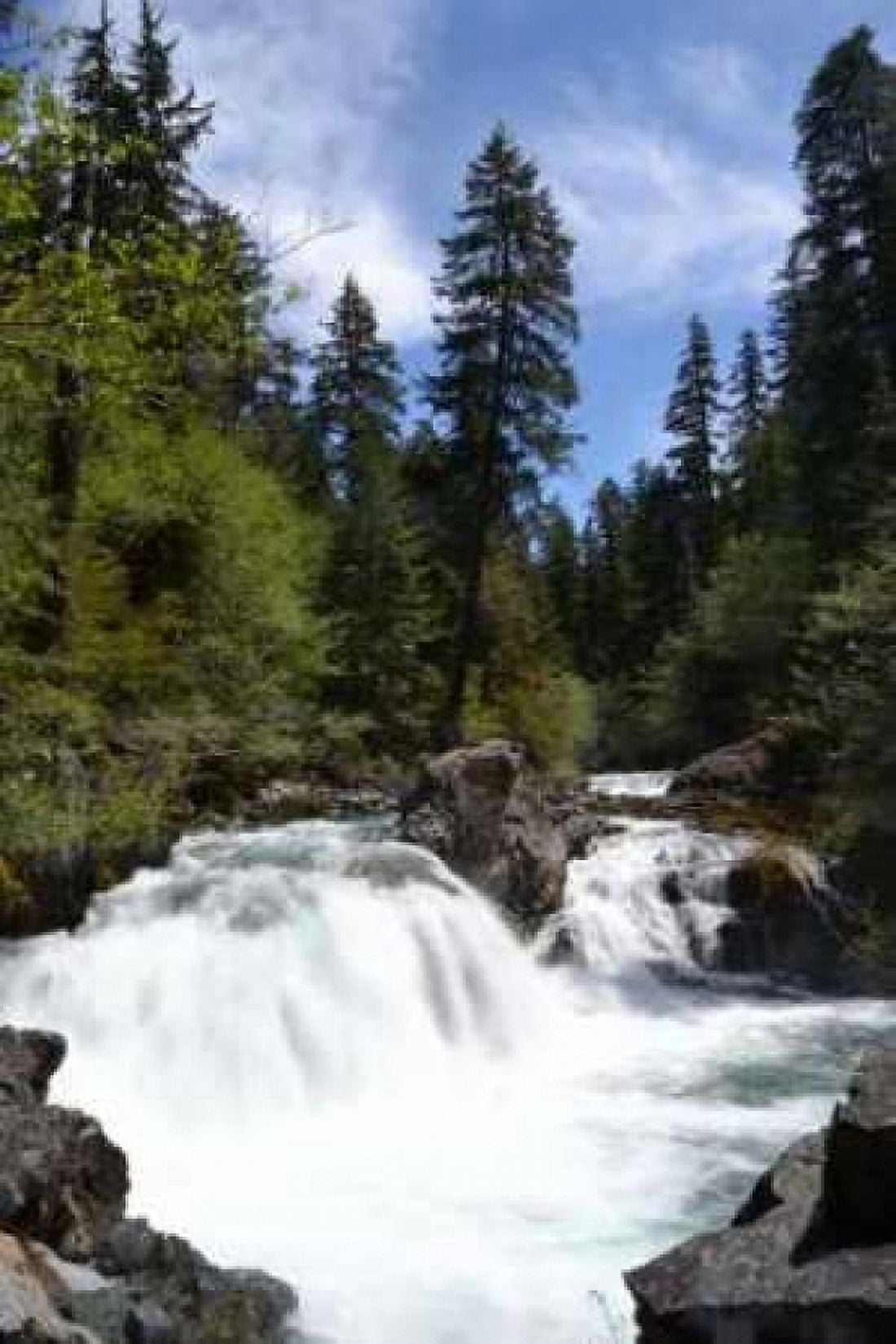 Rapids I Canvas Art - Brian Moore (12 x 18)