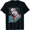 thumbnail image 1 of Rapidstreet Mens Washed T-Shirt Harajuku Streetwear Japanese Cartoon Girl Kanji Tee Shirt Graphic, 1 of 5