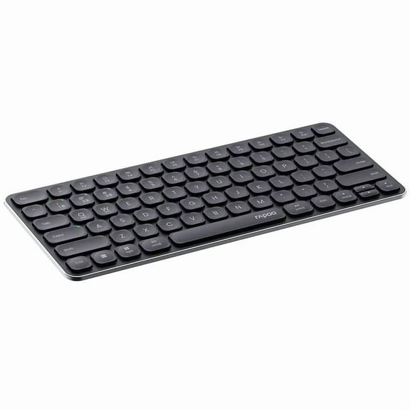 Rapoo E9000G Keyboard Wireless Bluetooth Ultra-thin Body 78-key Compact Layout Pc Portable Business Office Keyboard Win Mac