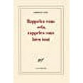 thumbnail image 1 of Rappelez-vous cela, rappelez-vous bien tout, 1 of 1