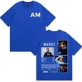 thumbnail image 1 of Rapper Abraham Mateo 2025 tour t-shirt men's clothing fashion short sleeve shirt unisex 100% cotton, 1 of 5