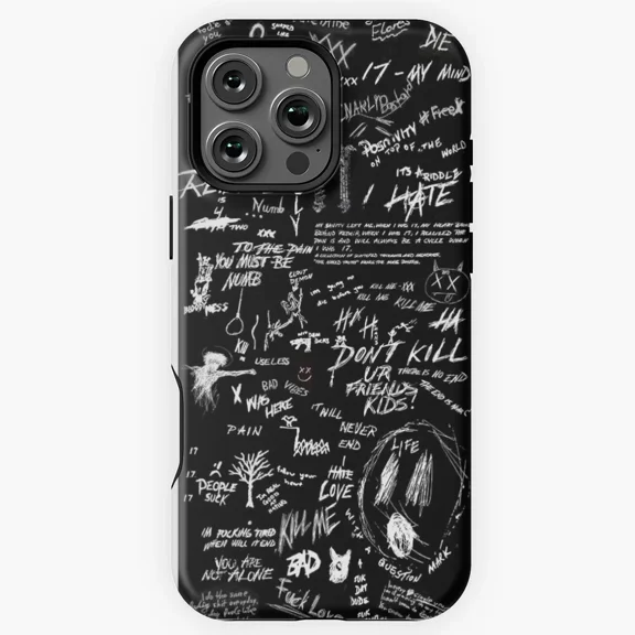 Rapper Album Music Fan Gift Protective Case for iPhone 11 12 13 14 15 16 17 Pro Max