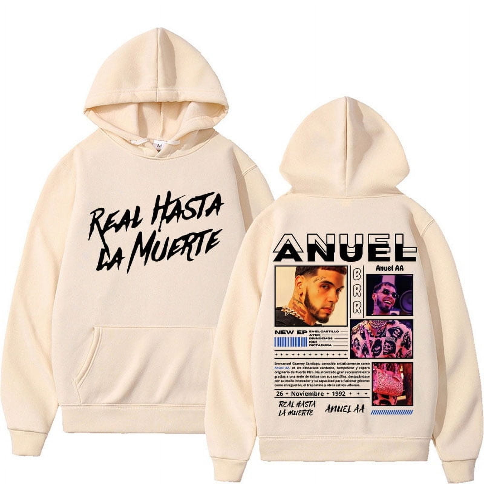 Hasta La Muerte Hoodie Sweatshirt - Pullover Hooded Sweatshirt For Men & Women, Casual Graphic Hoodie