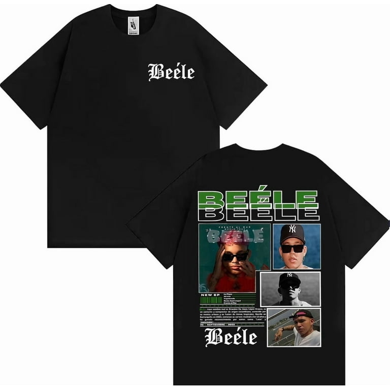 Rapper BEELE Album Tour 2025 Merchandise T-Shirt Cotton Oversized