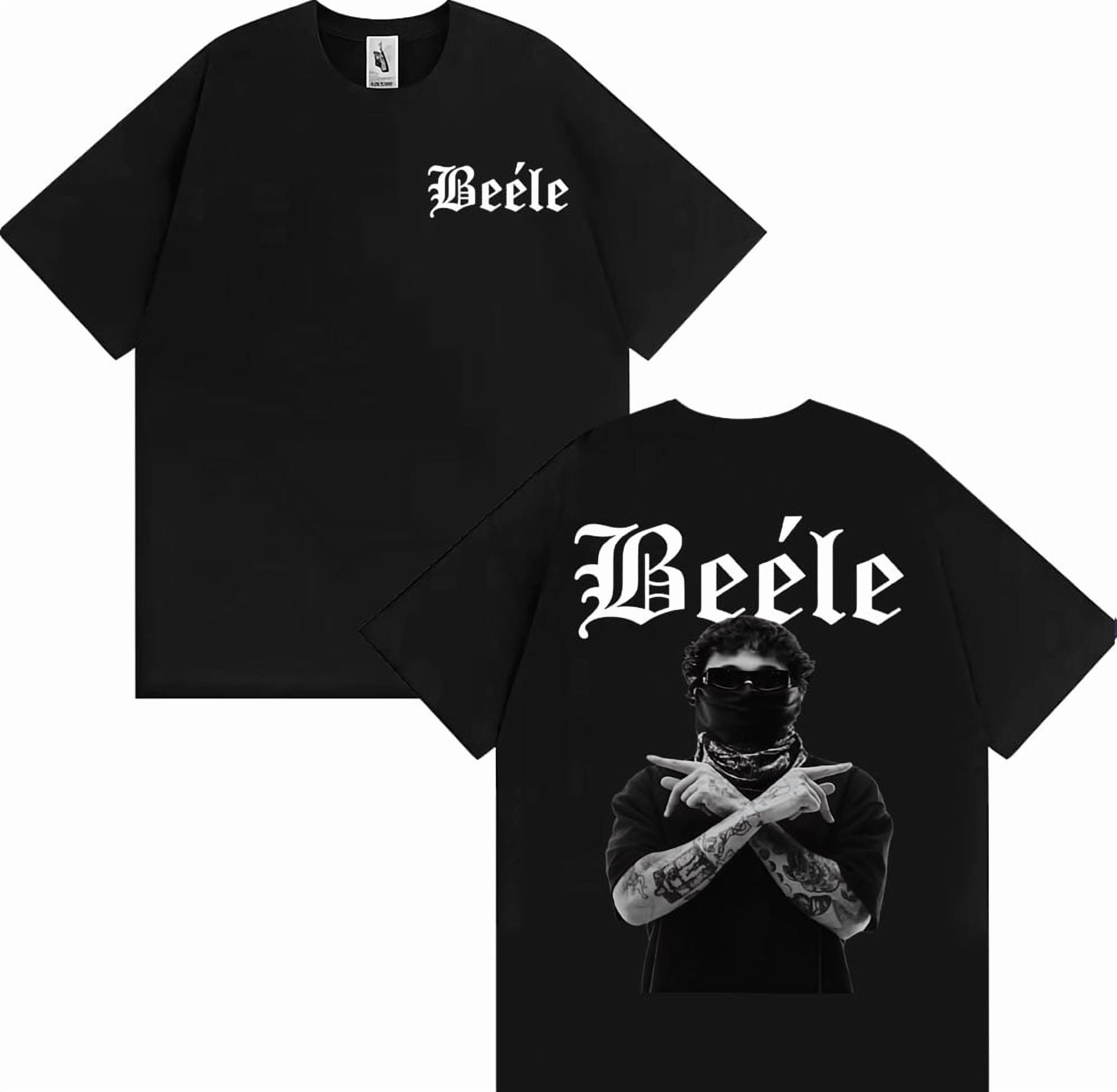 Rapper BEELE Album Tour 2025 Merchandise T-Shirt Cotton Oversized