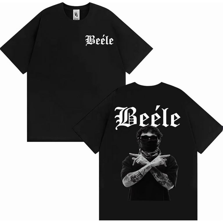 Rapper BEELE Album Tour 2025 Merchandise T-Shirt Cotton Oversized