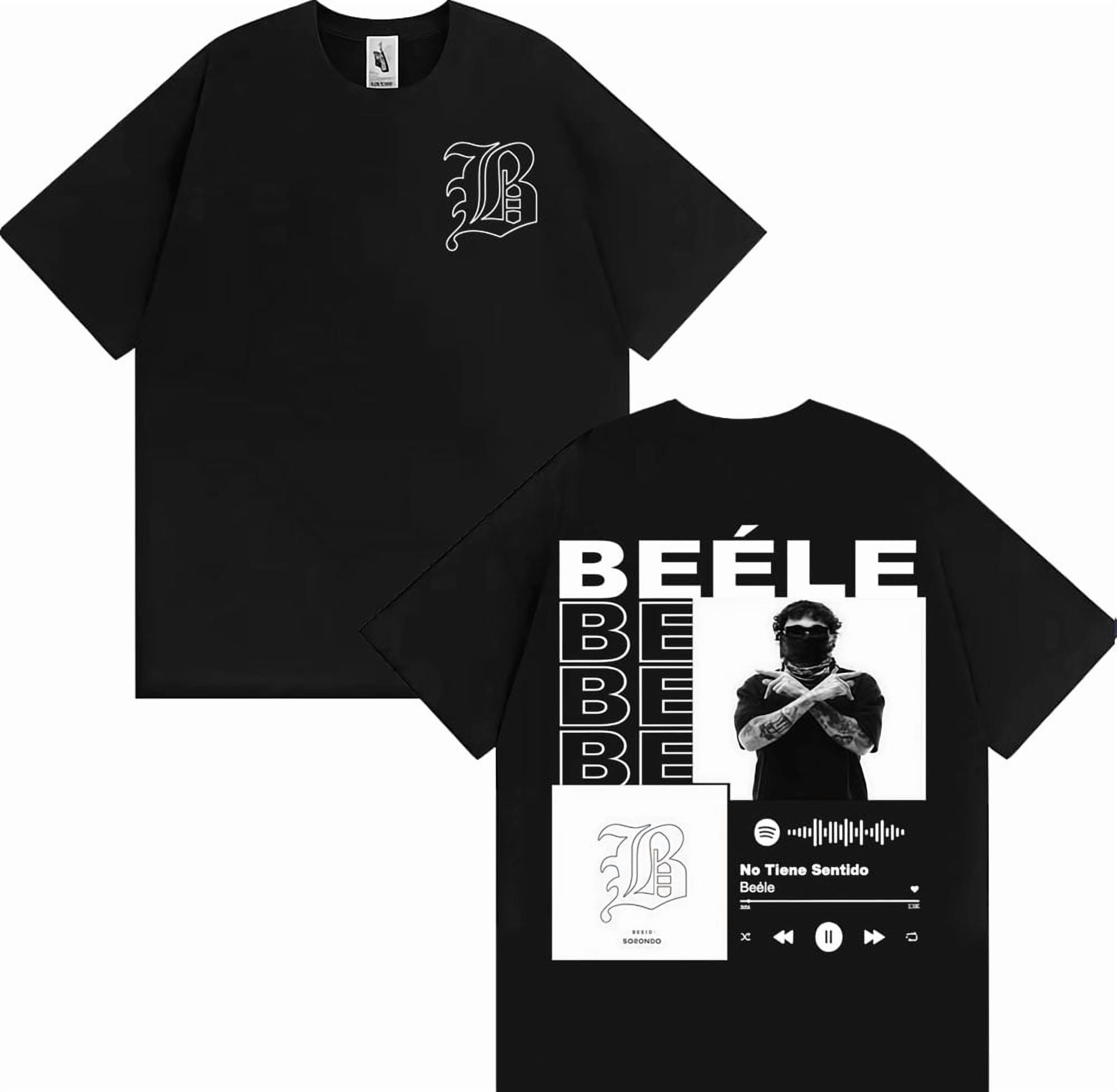 Rapper BEELE Album Tour 2025 Merchandise T-Shirt Cotton Oversized