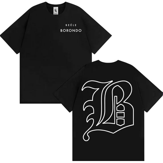 Rapper BEELE Album Tour 2025 Merchandise T-Shirt Cotton Oversized T-Shirt Streetwear