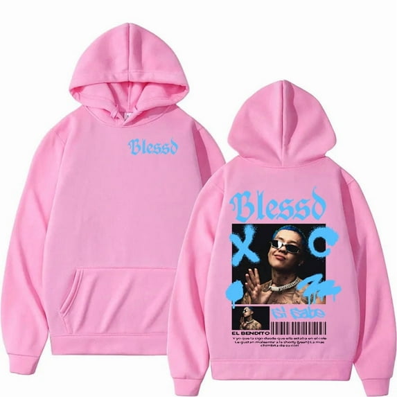 Rapper BLESSD New Album Hoodie - Men's Hip - Hop Gothic Fashion Pullover Unisex Retro Harajuku Oversized Streetwear