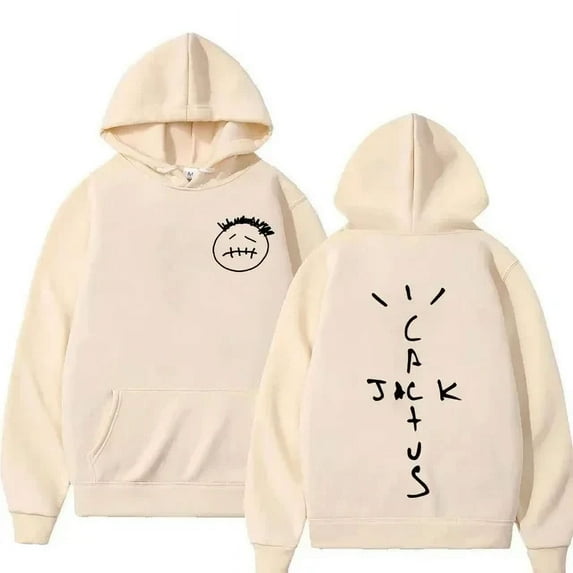 Rapper Cactus Jack Music Album Hoodie Men's Women's Fashion Personality Sweatshirt Vintage Hip Hop Pullover