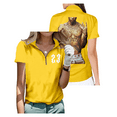 thumbnail image 1 of Rapper Central Cee Zip Short sleeved T-shirt Cosplay Zip Clothes Hip Hop Top Tee, 1 of 4