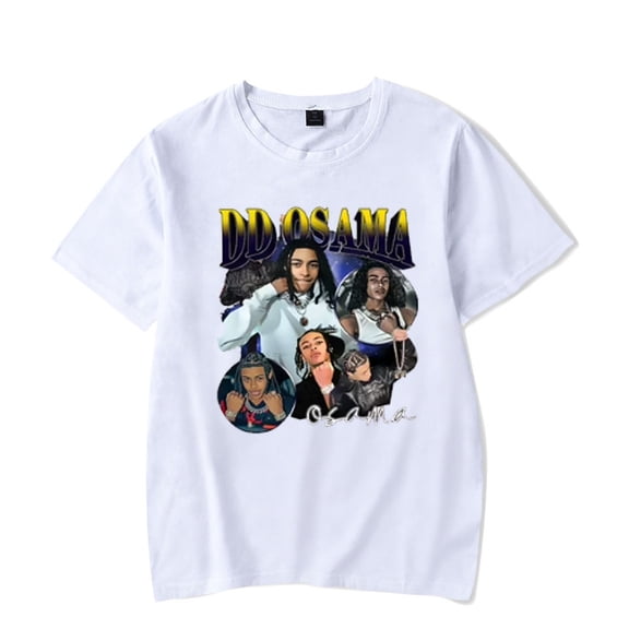 Rapper DD Osama T-shirt Summer Comfort Men Women Round Neck Short Sleeve Top