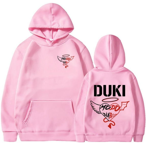 Rapper Duki Modo Dlablo Band Merch Hoodies Mens Women Clothing Fashion Hip Hop Oversized Sweatshirts Vintage Hip Hop Pullovers