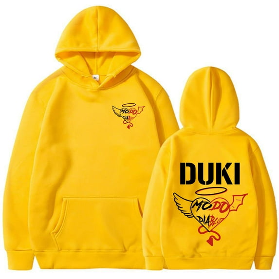 Rapper Duki Modo Dlablo Band Merch Hoodies Mens Women Clothing Fashion Hip Hop Oversized Sweatshirts Vintage Hip Hop Pullovers