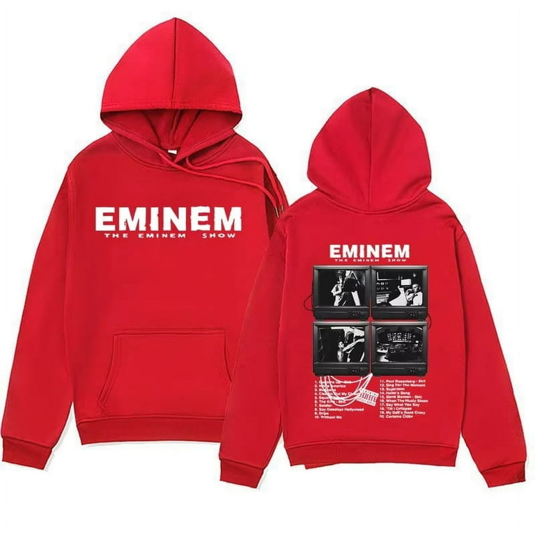 Eminem Houdini Red Hoodie Eminem Houdini Red Jacket Eminem Houdini