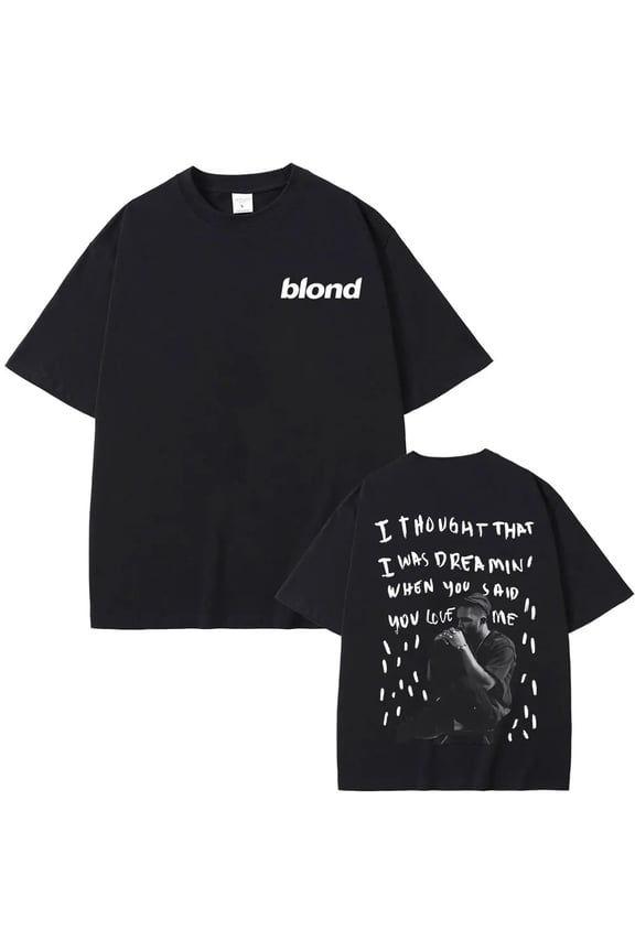 Rapper Fashion 2Side T-shirt Hip Hop Oversized T Shirt Music Vintage Tshirt Men Casual Short Sleeve Trendy Streetwear Hip Hop Pop Inspired Shirt, Country Music Lover, Album Tour Shirt BLACK