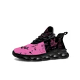 thumbnail image 1 of Rapper Flats Sneakers Mens Womens Hot Hip Hop Pop Sports Running Shoe Sneaker Lace Up Mesh Footwear Tailor-made Shoe, 1 of 7