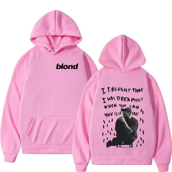 Rapper Frank Ocean Merch Pullover Hoodie Blond Hip Hop Music Album Sweatshirt Men Vintage Fashion Oversized Hoodies Unisex Streetwear