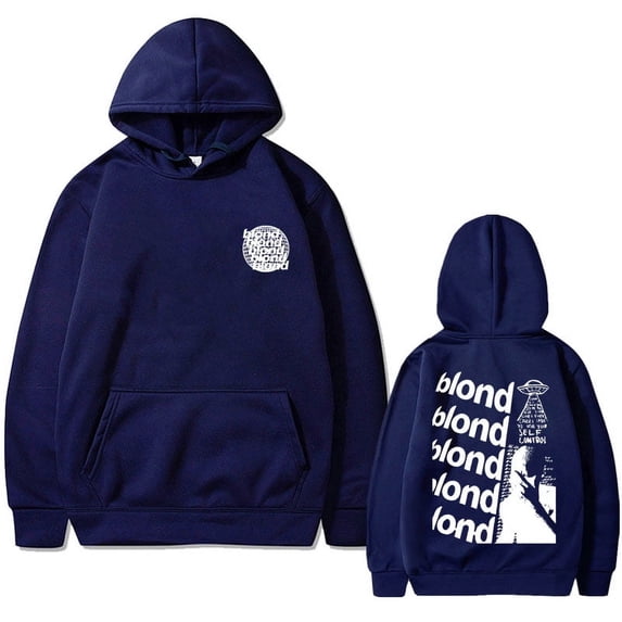 Rapper Frank Oversized Hoodie Blond Hip Hop Trend Sweatshirt Ocean Fashion Hoodies Men Women's Vintage Fleece Cotton Streetwear