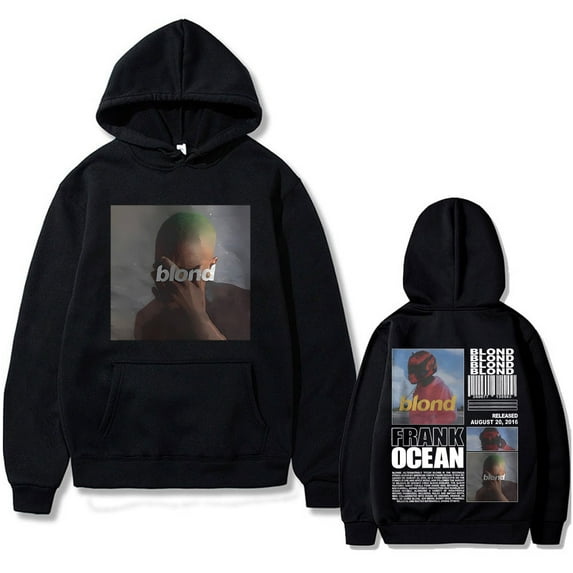 Rapper Frank Oversized Hoodie Ocean Hip Hop Hoodies Fashion Blond Album Graphic Sweatshirt Male Vintage Streetwear