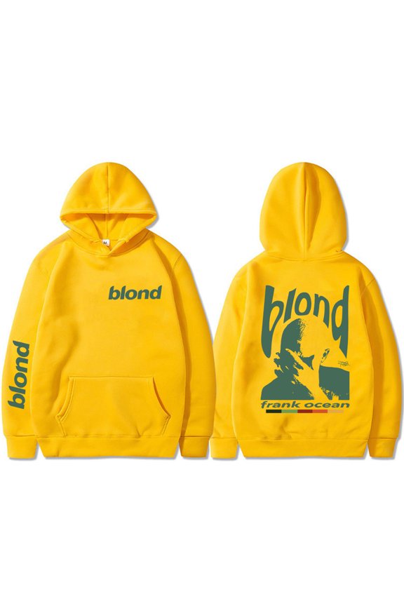 Rapper Frank Retro Graphic Hoodies Blond Hip Hop Music Album Merch R&B Y2k Sweatshirt Men Women Oversized Pullover Streetwear