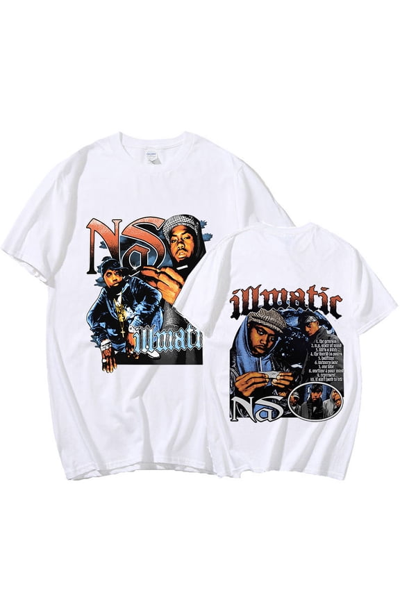 Rapper Graphic T Shirt Men Fashion Vintage Style T-shirt Male Casual Gothic Short Sleeve Tshirts Hip Hop Streetwear