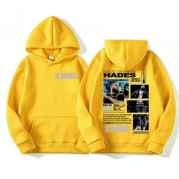 Rapper Hades 66 Make Money Not Friends 2025 Tour Hoodies Unisex Fashion Sweatshirt Pullover Casual Streetwear