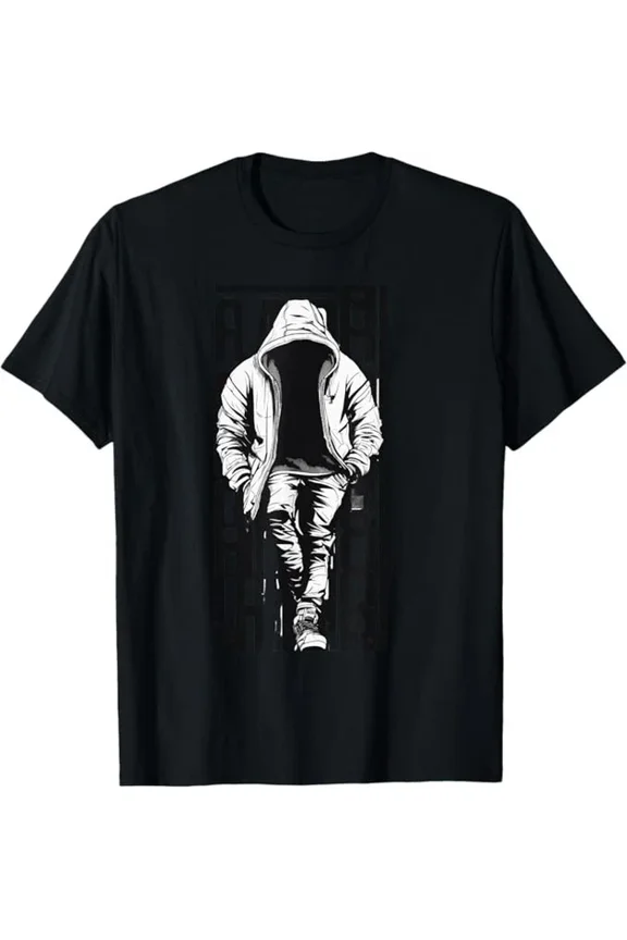 Rapper Hip Hop Music Street Graphic T-shirt