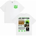 thumbnail image 1 of Rapper Jc Reyes Album Tour 2025 Pattern Hip Hop Style Street Oversized Casual Cotton T-Shirt, 1 of 5