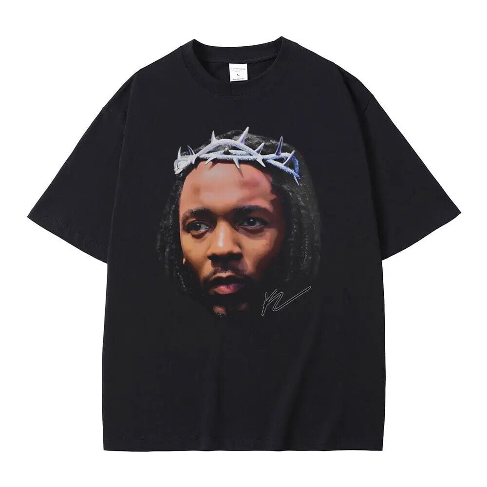 Rapper Kendrick Lamar Face Graphic Tshirt Mr. Morale & The Big