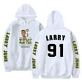 thumbnail image 1 of Rapper Larry June Hoodies, streetwear, women's men's fashion pullovers, used to mark sportswear, 1 of 2