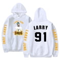 thumbnail image 1 of Rapper Larry June Hoodies, streetwear, women's men's fashion pullovers, used to mark sportswear, 1 of 2