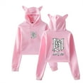 thumbnail image 1 of Rapper Lefty Sm Cat Ear Hoodie Hip Hop Bear Ear Sweatshirt Casual Short Clothing, 1 of 2