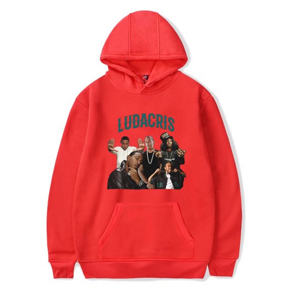 Rapper Ludacris Hoodie Vintage Clothes Unisex Longsleeve Pullover Hip Hop Sweatshirt