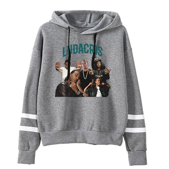 Rapper Ludacris Pullover Hoodies Men Women's Pocketless Sweatshirts Vintage Clothes