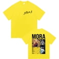 thumbnail image 1 of Rapper Mora 2025 Album Merch Graphic Tee - Unisex Hip Hop Streetwear Short Sleeve Fan Essential Daily Wear, 1 of 4