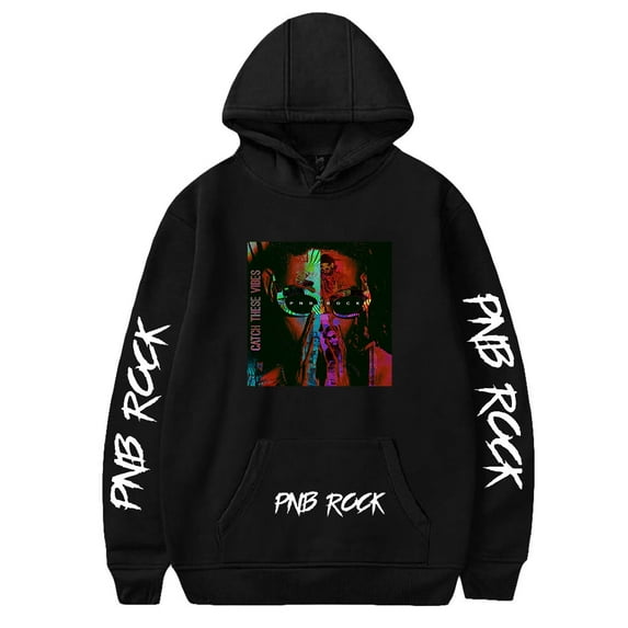 Rapper PnB Rock Hoodie R.I.P PnB Rock Merch Sweatshirt Unisex Long Sleeve Pullover