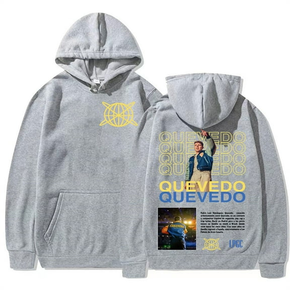 Rapper QUEVEDO Buenas Noches 2025 Tour Hoodies Women Men Long Sleeve Casual Sweatshirt Clothes