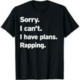 thumbnail image 1 of Rapper Rapping Freestyle HipHop Hip Hop RnB R&B Musician Funny Creative Graphic T-Shirt, 1 of 3
